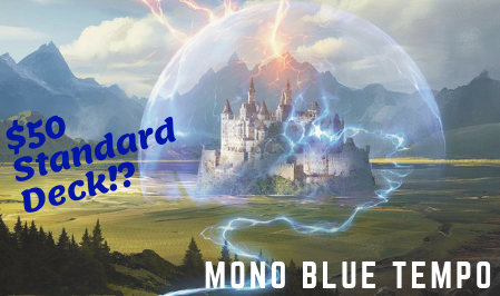 Mono-blue Tempo - Standard MTG deck