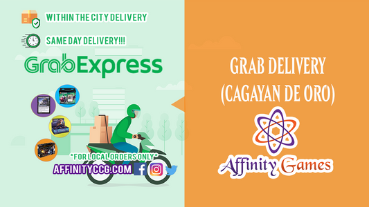 GRAB DELIVERY (CAGAYAN DE ORO) DECEMBER 3, 2020 -Affinity Games